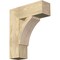 Ekena Millwork Thorton Block Rough Sawn Bracket, Douglas Fir, 6"W x 20"D x 24"H BKT06X20X24THR05RDF - alternate 1